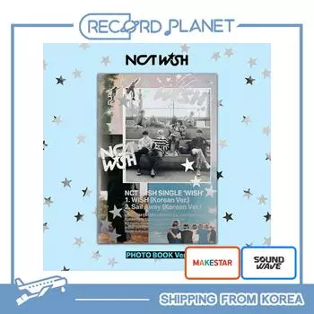 NCT WISH — первый сингл-альбом [Wish] (PhotoBook Ver.) Лотерея Photobook(Soundwave LD)