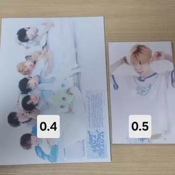 Nct Wish Season s Greetings Season s Greetings Component Postcard Poster Photocard Bromide