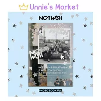 NCT WISH [WISH] Фотокнига, версия. Альбом + подарок Photobook Ver.