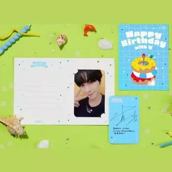 NCT XIAOJUN OFFICIAL MD - ДЕНЬ РОЖДЕНИЯ ARTIST BIRTHDAY CARD