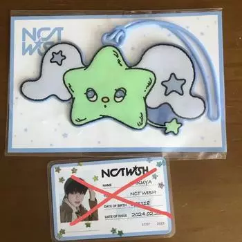 Ncwish Nwish Предзаказный Бонус Md Md Бирка для багажа Wistation Фотокарточка Продажа