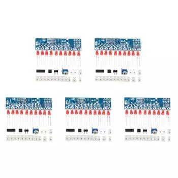 NE555 CD4017 LED-Blinklicht-DIY-Kit SMD-Ltbungssuite 2,5-14,5 В