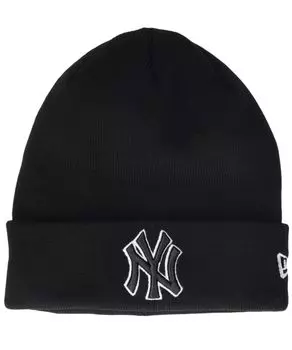NE KNIT CLASSIC Yankees NYY ЧЕРНЫЙ/ЧЕРНО-БЕЛЫЙ