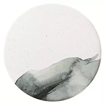 &NE NRS-288-SBBO Ceramic Diatomaceous Earth Coaster NIJIMI Suiboku Ink Board, Made in Japan, Asbestos Free, Mino Ware, Cork, Water Absorption, Japanes