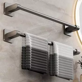 Не нужно сверлить стены для установки настенной вешалки для полотенец, вешалки для хранения, крючки для полотенец в ванной, вешалки для хранения, аксессуары