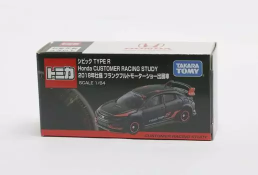 Не продается Tomica Civic TYPE R CUSTOMER RACING STUDY 2018 спецификация выставочный автомобиль Франкфуртского автосалона [предмет] чёрный