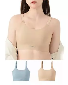 Не просто бюстгальтер Бюстгальтер-рубашка Nabe, который визуально уменьшит вашу грудь. Бюстгальтер без косточек. Открытый бюстгальтер, который скроет большую грудь. Тонкие бретели делают ее