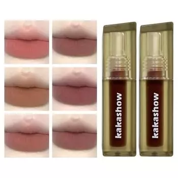 Не растрескивается, не выцветает, длительный, увлажняющий, бархатный, матовый, для женщин, свиданий, покупок, блеск для губ, поставка для девочек A