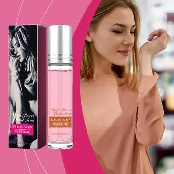 Не резкий, свежий парфюм с ароматом розы. Шариковый дизайн легко наносится и переносится. 10 мл розовый