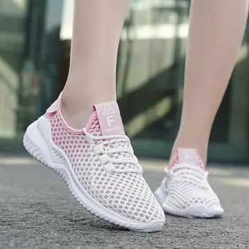 Не сетчатые дышащие легкие спортивные кроссовки с мягкой подошвой 35 чёрный