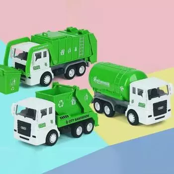 Не требуется батарея санитарный грузовик игрушка инерционный вперед изысканный детский инерционный A