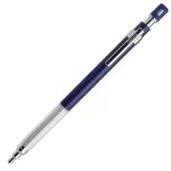 [Не выпущено в Японии, редкий] KOKUYO ProtecXin Cushioning Drafting Mechanical Pencil Сделано в Японии Cushioning Drafting Mechanical Pencil (Синий, Металлический