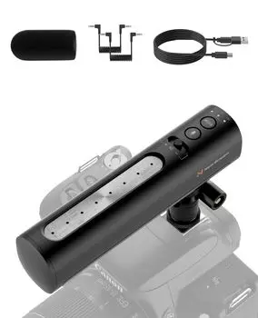 NearStream Mic Gun Внешняя камера Распределение USB Конденсаторный Однонаправленный 3 Направленность 3 Усиление уровня 15-часовое распределение шума Совместимость