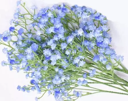 Neat Gypsophila Artificial Flowers Gypsophila Looks Like Realistic Artificial Flower Bouquet 6 [SRrabbit] (Blue Pieces)