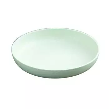 Небьющаяся круглая тарелка в скандинавском стиле Фруктовый фестиваль Посуда Гладкие края Однотонные тарелки Посуда для кухни 21cm