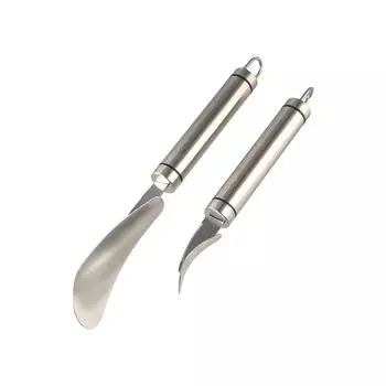 Небьющийся нож для помело, изогнутый край, апельсиновый нож, портативный нож для грейпфрута, питайя S