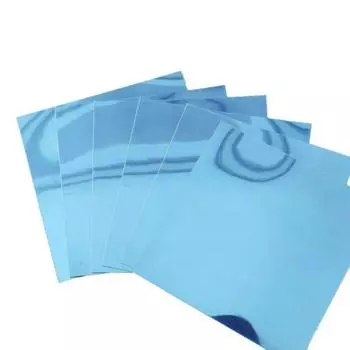 Небьющийся ПЭТ пластиковый зеркальный лист, режущееся квадратное настенное зеркало для спортзала 15x15cm/5.91x5.91in-6pcs 1mm acrylic