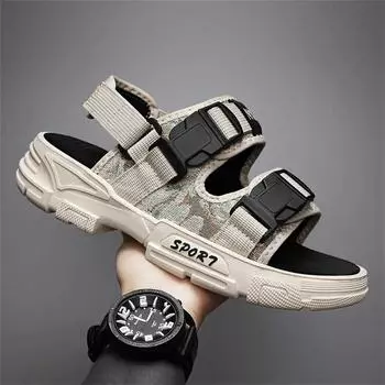 Небесно-голубые мужские элегантные сандалии для вечеринок, тапочки, детская обувь, белые летние кроссовки, спортивный верх для отдыха, комфорт, высокое качество 6.5