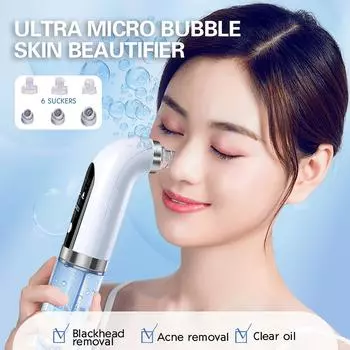 Небольшая бытовая косметическая аппаратура для очистки пузырьков, удаляющая клещей и электрическая