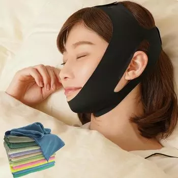 Небольшая подтяжка лица, подтяжка провисания, товары для устранения двойного подбородка во время подтяжки лица, сушка волос, быстрая вода, волосы из микрофибры, 1 шт., подтяжка лица чёрный