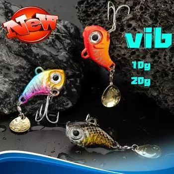 Небольшие искусственные приманки Whirlwind, микроприманки, колебательные приманки, блестки, искусственные жесткие приманки для пески red&green-13g