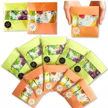 Небольшие подарочные соли для ванн 4 вида 2 пакета x 10 набор стильные в индивидуальной упаковке для пенсионеров Спасибо Женский товар Спасибо Наклейка