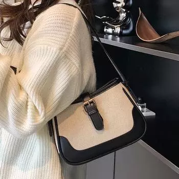 Небольшие сумки через плечо с поясным дизайном для женщин, новые модные тенденции, дизайнерская сумка через плечо, женская сумка через подмышку, сумки