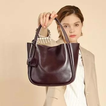 Небольшие сумки-ведра из натуральной кожи для женщин, роскошные дизайнерские сумки-корзины для женщин, сумки через плечо