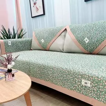 Небольшое полотенце для дивана из чистого хлопка в минималистичном современном стиле, чехол для подушки для дивана, всесезонные универсальные чехлы из хлопка 100x100cm