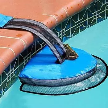 Небольшой бассейн, спасательная сетка для животных, защитный коврик, спасательная лягушка для канала, принадлежности для бассейна 1pcs