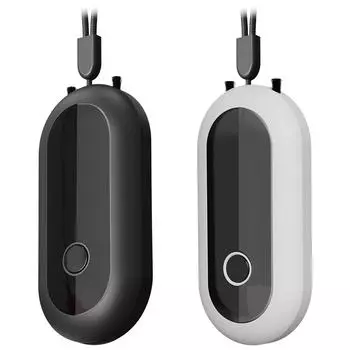 Небольшой портативный очиститель воздуха ожерелье для взрослых детей генератор отрицательных ионов для чёрный