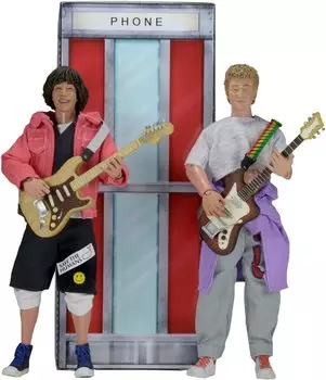 NECA Фигурка Кукла Билл и Престон Теодор Логан Бокс-сет Фильм Киану Алекс [NECA] 8-дюймов Приключения Теда/Билл и серый