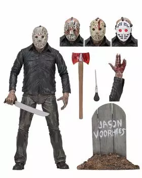 NECA New Friday the 13th Джейсон Вурхиз Ultimate 7-дюймовая фигурка часть 5 [Товар]