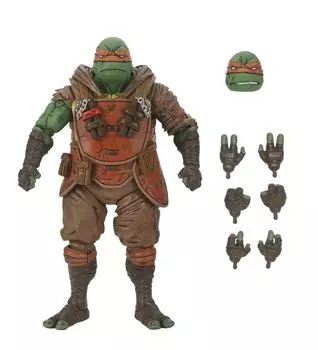 NECA Teenage Mutant Ninja Turtles Last Scale коллекционная фигурка Ultimate Flashback Микеланджело (Ронин) - 17