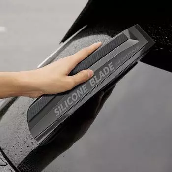 Нецарапающий мягкий силиконовый удобный скребок для автомобиля Инструменты для обертывания водой Стеклоочиститель Сушильный скребок Чистящий скребок Инструменты для скребков