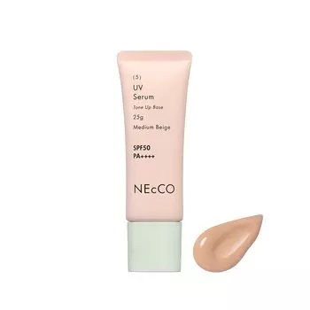Necco Tone Up UV Serum 25 г Солнцезащитный крем SPF50 UV Care UV Serum Солнцезащитный крем UV Cream Солнцезащитный крем No Foundation CC Cream Уход за кожей Увлажнение
