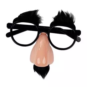 Нечеткий нос и очки Классические очки для вечеринок с забавным носом