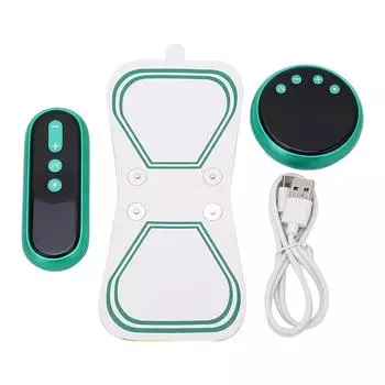 Neck Massager Remote Control 46 celsius Heating Massage Machine USB Charging LED Display for Home