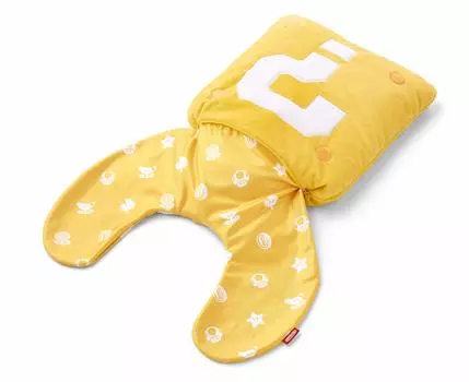 Neck Pillow Super Mario 2-Way (Question Block)