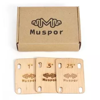 Neck Shims 2-3/16\ X 3\ 3 Pcs Accessories Electric Guitar