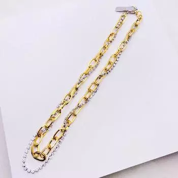 Necklace female collarbone chain cold wind simple, zircon chain chocker collar jewelry