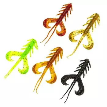 Мягкая приманка Ned Inverted Butterfly Dance Shrimp, плавающая приманка для раков, приманка Rapids Caro