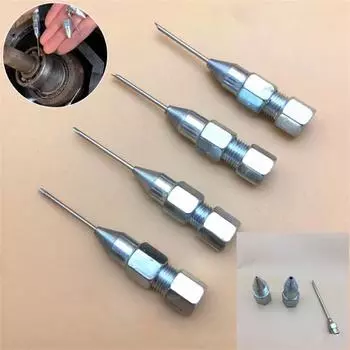 Needle Nose Grease Tool Dispenser Nozzle Adaptor Grease Gun Needle Tip Of The Mouth Grease Nozzle Grease Accessories Dropship