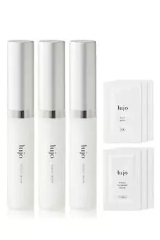 Needle Serum Eye Cream lujo Needle Serum Eye Care Человеческие стволовые клетки Микроиглы Next Generation Aging Care 35 видов косметических ингредиентов в месяц Pouch