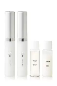 Needle Serum Eye Cream lujo Needle Serum Eye Care Человеческие стволовые клетки Микроиглы Next Generation Aging Care 35 видов косметических ингредиентов месяц Мини