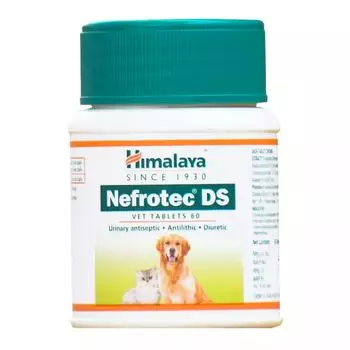 Нефротек ДС: для собак и кошек (60 таб), Nefrotec DS, Himalaya