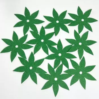 1 шт. большой фетровый материал ручной работы DIY украшения одежда повседневная сумка наклейка лепестки украшения аксессуары