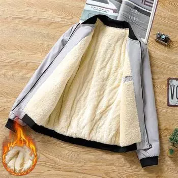 Негабаритная тонкая/толстая бархатная мужская куртка, теплая зимняя одежда, куртка-бомбер, пуховое пальто, ветрозащитная ветровка, повседневное пальто для мужчин для бега на открытом воздухе, для фитнеса 2XL чёрный