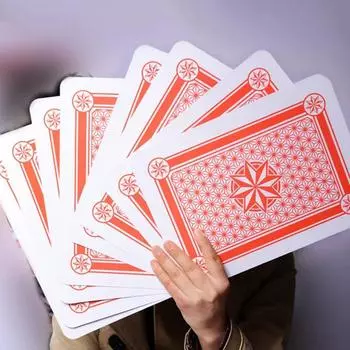 Негабаритные игральные карты Super Jumbo, игры для вечеринок большего размера в 4 раза для взрослых, Spelletjes Voor Familie Juegos Para Fiestas