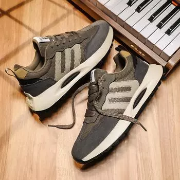 Негодяй, красивый, старший, чувство, весенняя мода, повседневная мужская обувь, дышащая, универсальная обувь, ретро-тренд, универсальная обувь Форреста Гампа 39